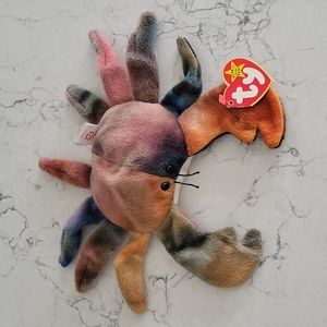 Ty Beanie baby Claude the crab